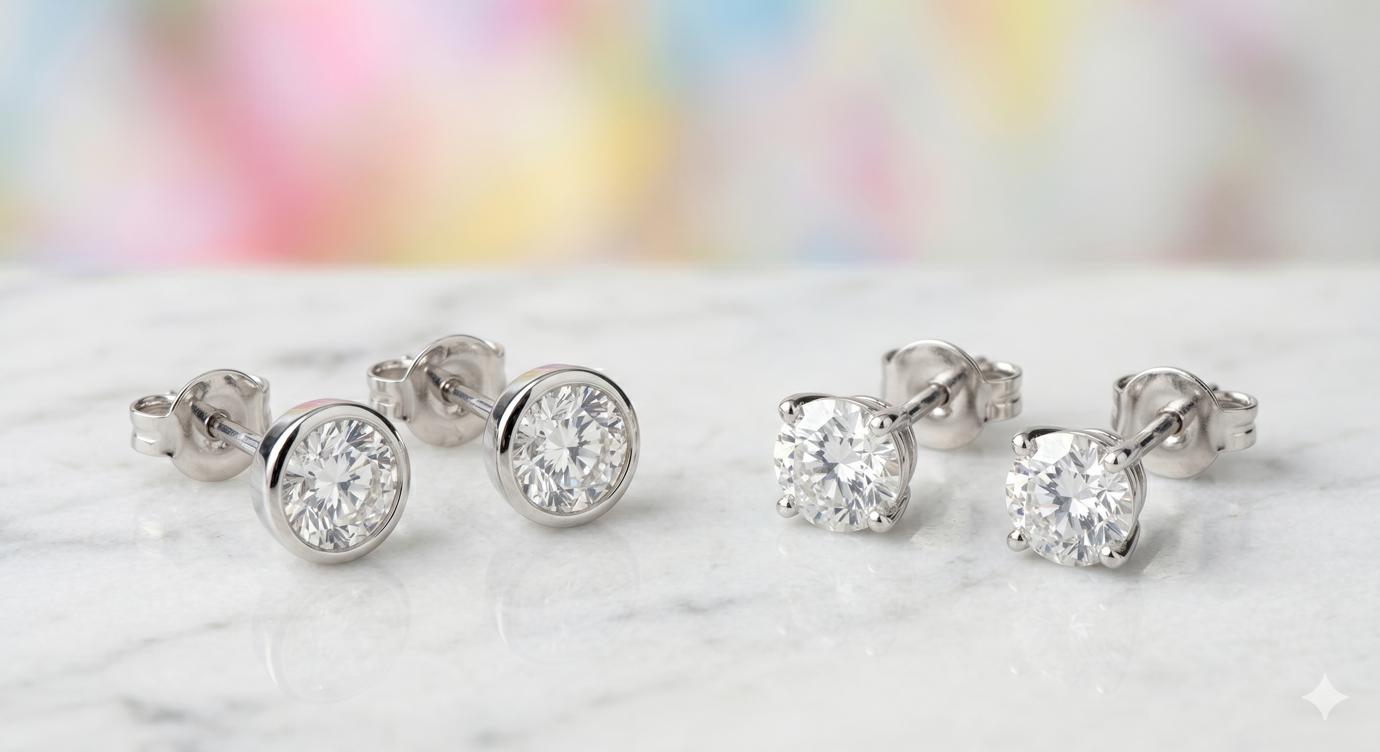Solitaire Earrings